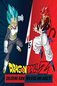 Dragon Ball Z Coloring Book For Kids And Adults