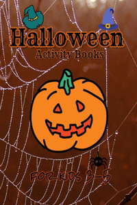 Halloween activity books for kids 3-5