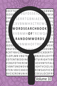 Word Search Book Of Random Words Volume 10