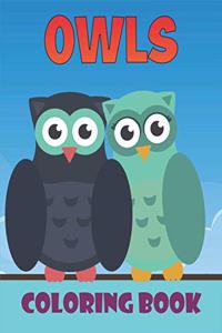 Owls Coloring Book