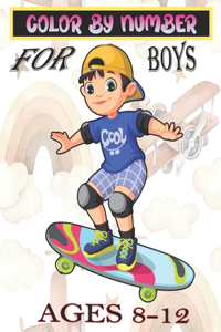Color By Number For Boys Ages 8-12