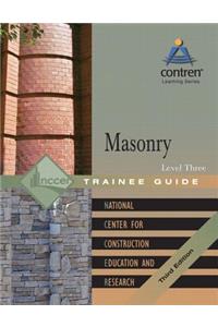 Masonry Level 3 Trainee Guide, Paperback