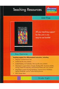Prentice Hall Literature: Penguin Edition Teaching Resources Unit #5 Drama Grade 8 2007c