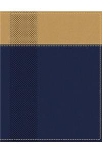 Niv, Starting Place Study Bible, Leathersoft, Blue/Tan, Indexed, Comfort Print