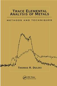 Trace Elemental Analysis of Metals