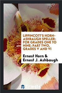 Lippincott's Horn-Ashbaugh Speller