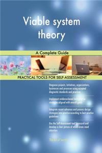 Viable system theory A Complete Guide