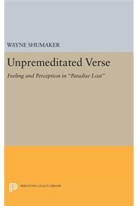 Unpremeditated Verse