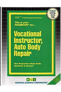 Vocational Instructor, Auto Body Repair