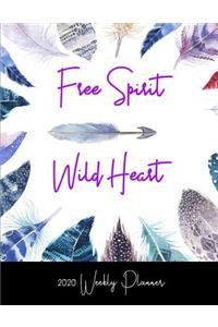 Free Spirit Wild Heart 2020 Weekly Planner