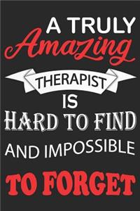 A Truly Amazing Therapist