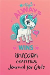 Unicorn Gratitude Journal For Girls