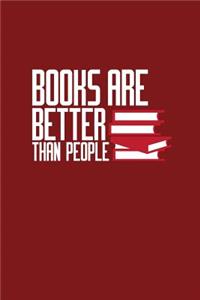 Books Are Better Than People