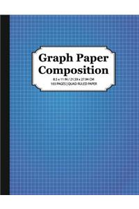 Graph Paper Composition Notebook