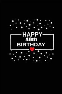 Happy 40th birthday