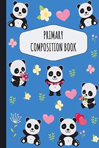 Panda Primary Composition Book