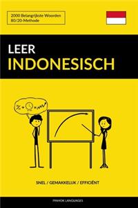 Leer Indonesisch - Snel / Gemakkelijk / Efficiënt