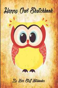 Happy Owl Sketchbook