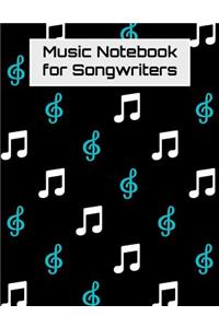 Music Notebook For Songwriters