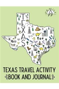 Texas Travel Activity Book and Journal
