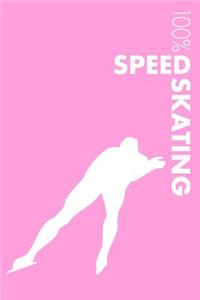 Womens Speed Skating Notebook