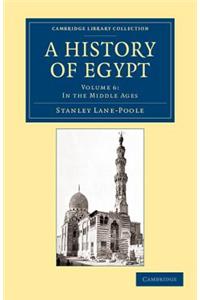 History of Egypt: Volume 6, in the Middle Ages