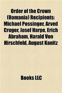 Order of the Crown (Romania) Recipients