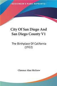 City of San Diego and San Diego County V1