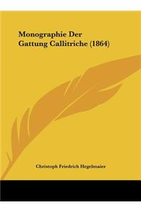 Monographie Der Gattung Callitriche (1864)