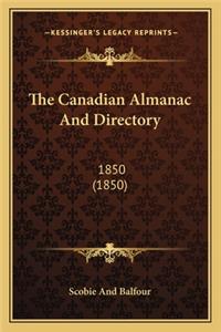 The Canadian Almanac And Directory