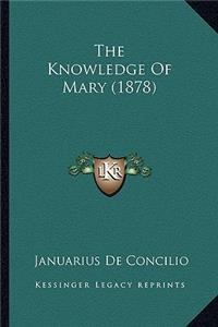 Knowledge of Mary (1878)