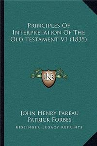 Principles of Interpretation of the Old Testament V1 (1835)