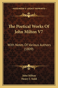 Poetical Works of John Milton V7
