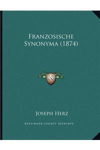 Franzosische Synonyma (1874)