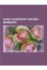 Gang Garrison Forums - Members