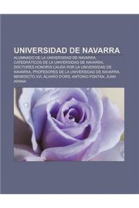 Universidad de Navarra: Alumnado de La Universidad de Navarra, Catedraticos de La Universidad de Navarra