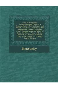 Laws of Kentucky