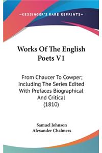 Works of the English Poets V1