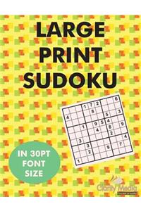 Large Print Sudoku