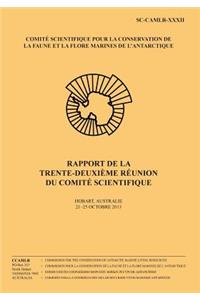 Rapport de la trente-deuxième réunion du Comité Scientifique