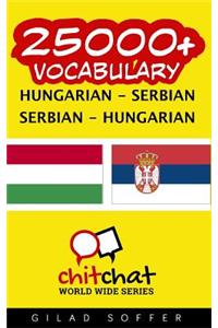 25000+ Hungarian - Serbian Serbian - Hungarian Vocabulary