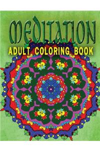 MEDITATION ADULT COLORING BOOK - Vol.10