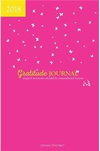 2018 Gratitude Journal - Hot Pinkie