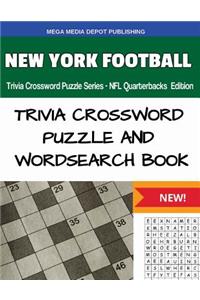 New York Football Trivia Crossword Puzzle Series - NFL Quarterbacks Edition