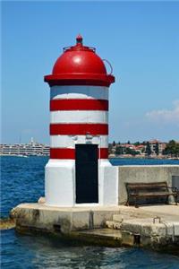 Red and White Lighthouse in Croatia Journal