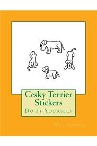 Cesky Terrier Stickers