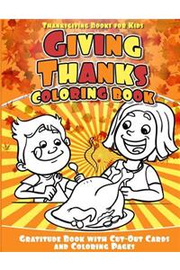 Thanksgiving Books for Kids Giving Thanks Coloring Book