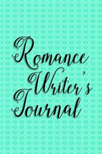 Writer's Notebook - Romance Writer's Journal (Green-Black)