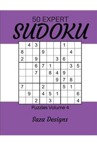 50 Expert Sudoku Puzzles Volume 4