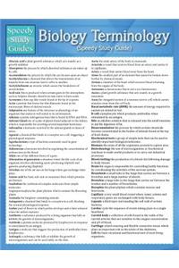 Biology Terminology (Speedy Study Guide)